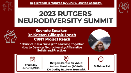 2023 Rutgers Neurodiversity Summit