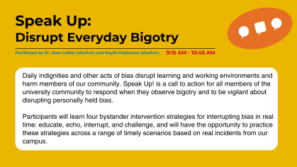 Inclusion Summit Workshop 1