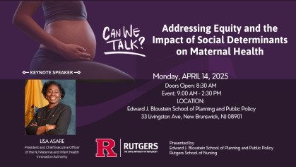 Can We Talk? Addressing Equity and the Impact of Social Determinants on Maternal Health