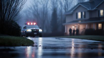 police car