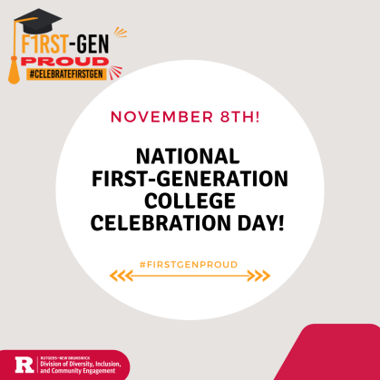National First Generation Day Block