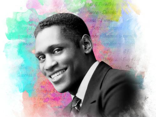 Paul Robeson Watercolor with Success and Institute 