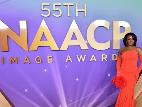 Gia Peppers attended the 55th annual NAACP Image Awards